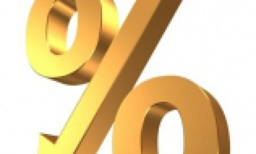 Graphic design symbol depicting the percentage sign. Clean and modern graphics perfect for a variety of design projects.